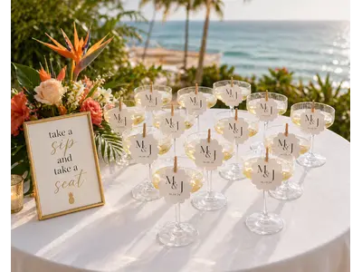 Custom Cocktail Toppers (Per Unit) in South Palm Beach