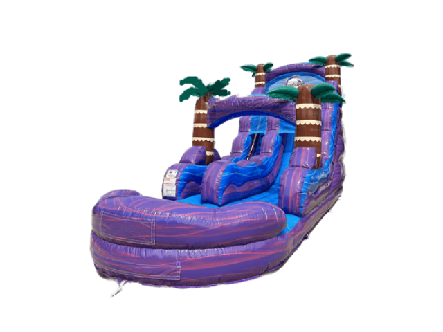 Purple Tropic Waterslide