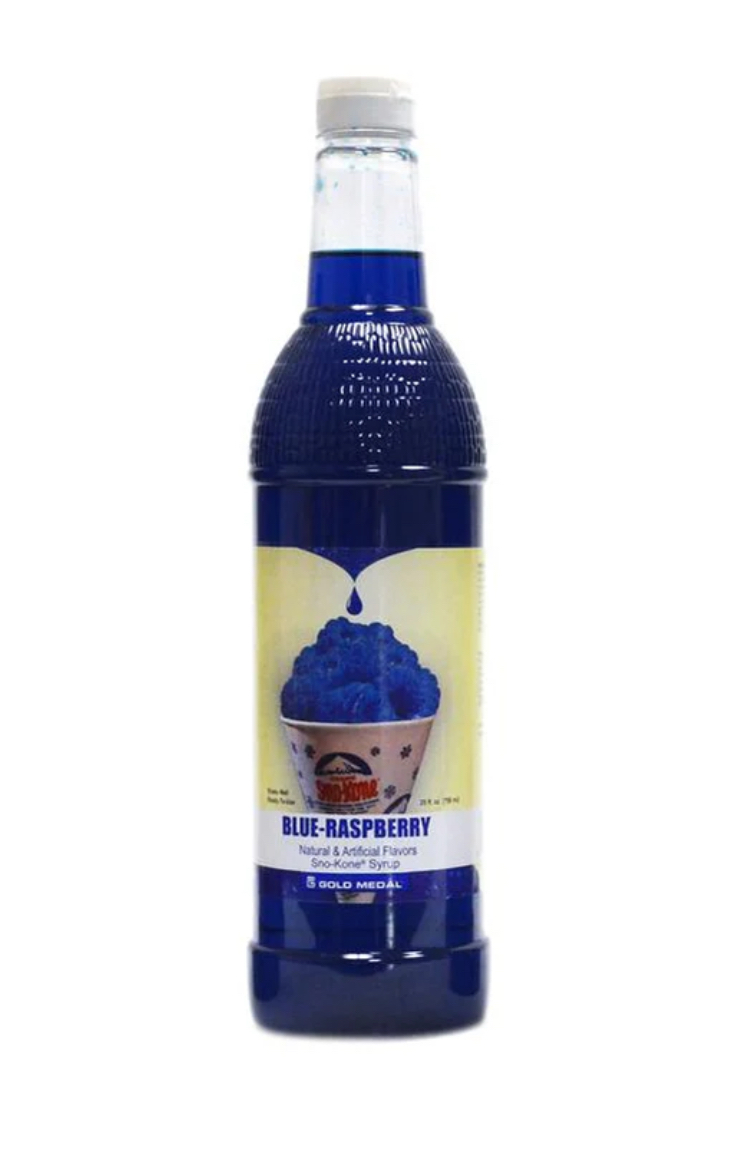 Sno-Cone Machine Syrup - Blue Rasberry in Wendell