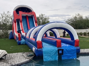 27ft Patriot Water Slide (Double Lane)