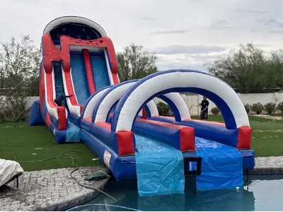27ft Patriot Water Slide (Double Lane) in Chandler
