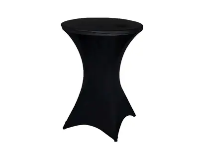 Black cocktail table linen in Madison Heights