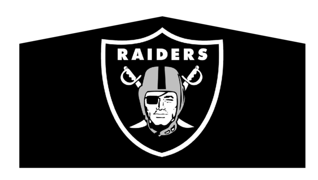 Raiders banner x in San Antonio