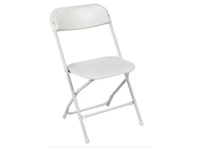 White chairs in Hansen