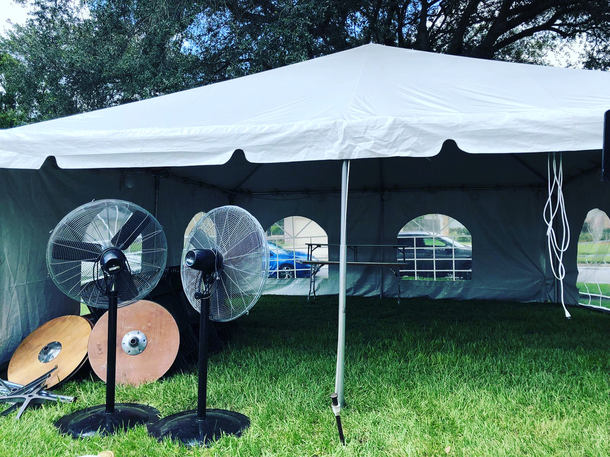 20’X30′ Frame Tent -White Top in college park
