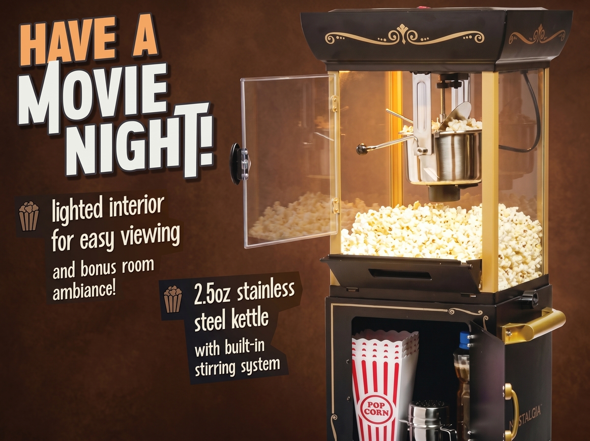 2.5oz Popcorn Machine in Canoe