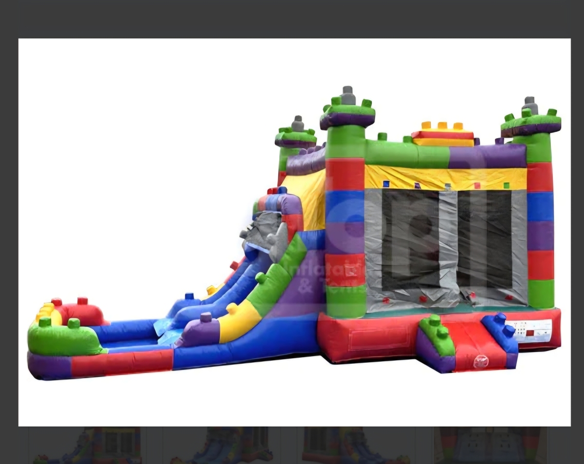 Block Castle Bounce House in Ocean Isle Beach
