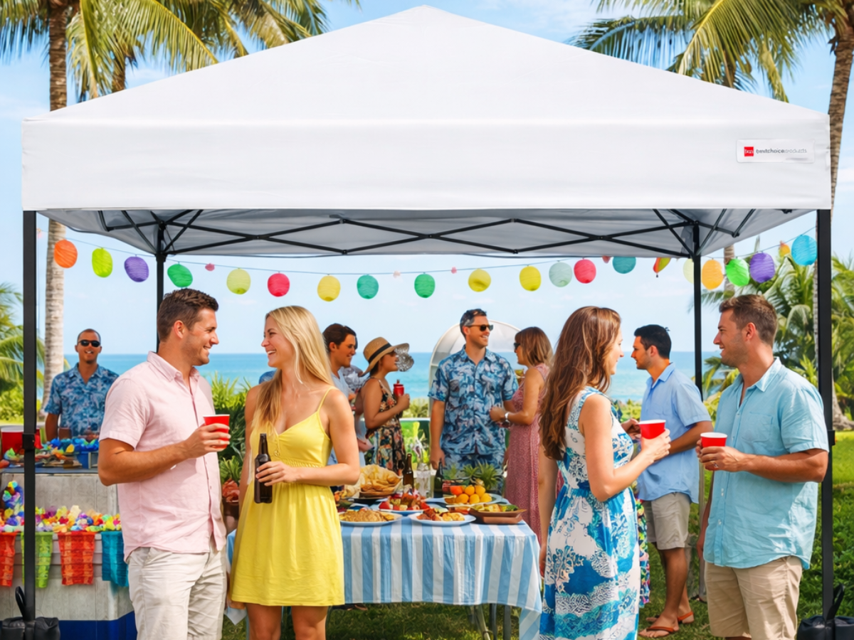 Tent - White Pop up 10X10 in Miami