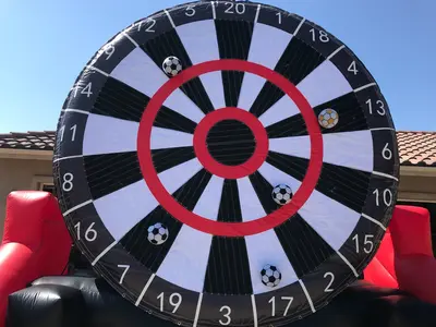 Giant Soccer Dart Game in La Mesa