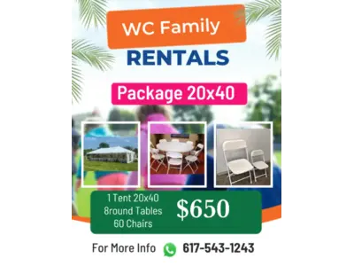 Package for 60 people