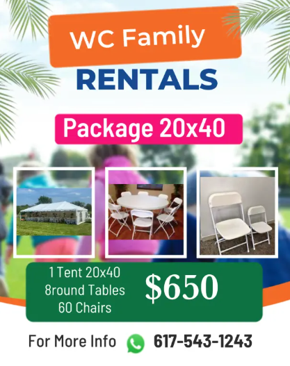 Package for 60 people