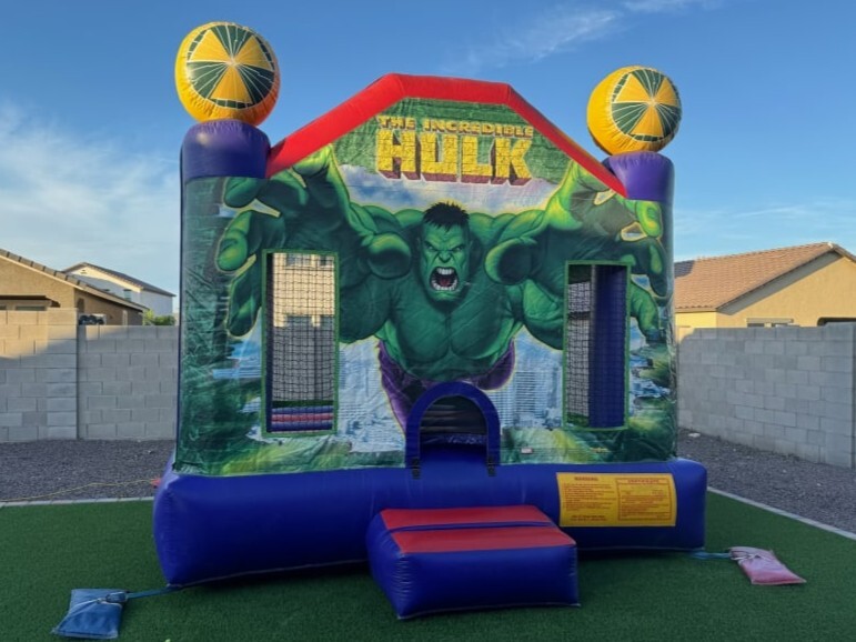15x15 Hulk Bounce House in Buckeye