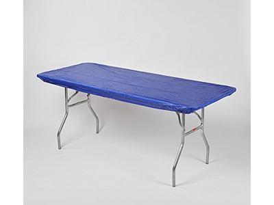 Royal Blue Elastic Table Cover