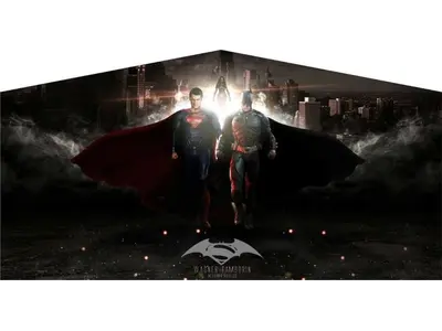 Super man/Batman/Wonder Woman banner x in San Antonio