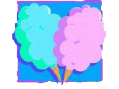 Cotton candy supply (50 per serving)