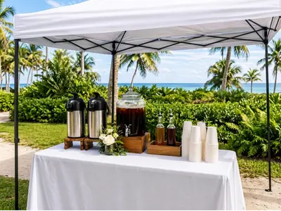 Coffee And/OR Tea Station (Per Guest) in Loxachatchee