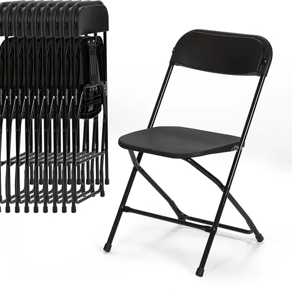 Adult black chairs