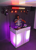 DJ stand and lights