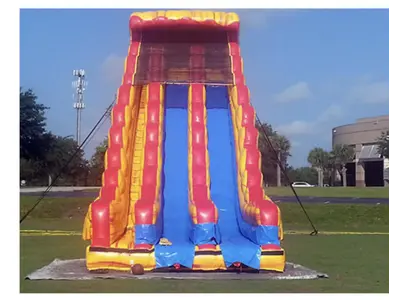 27'  Double Lane Waterslide with pool in college park