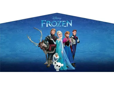 Frozen banner x in San Antonio