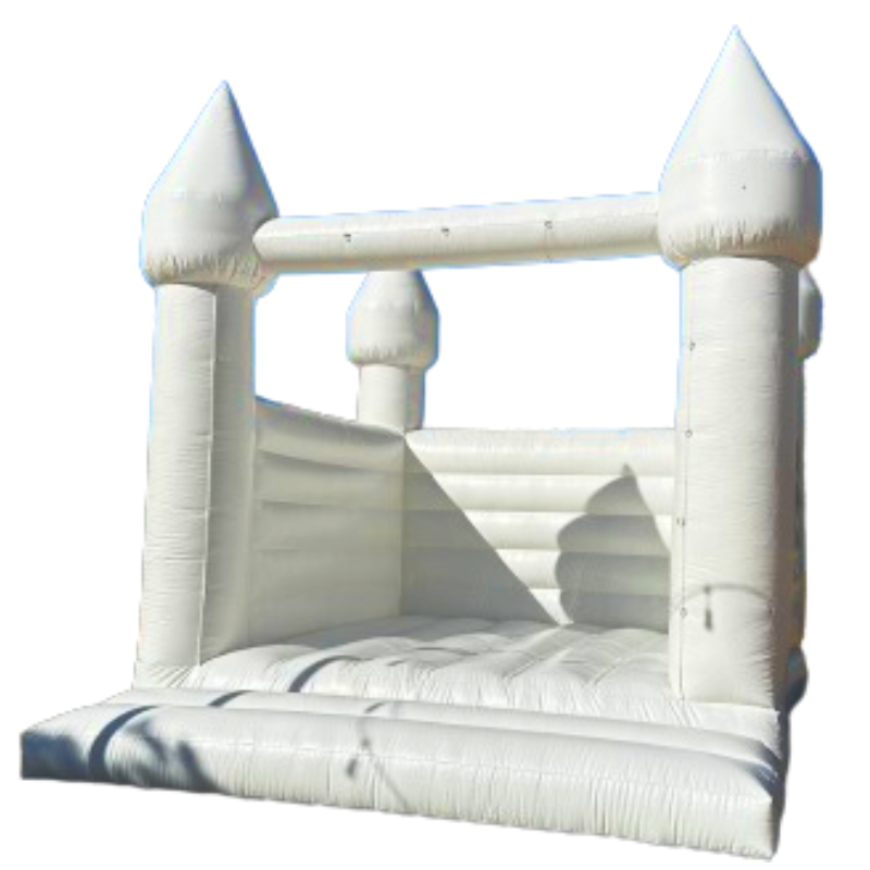 [13'x13'] LUXURY White Bounce House in Riverside