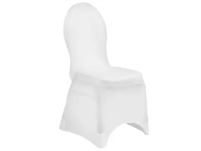 Spandex Banquet Chair Cover - White