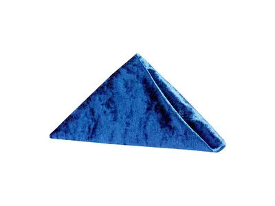 Velvet 20"x20" Linen Napkin - Royal Blue