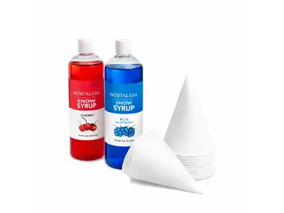 Snow Cone Syrup, 50 cones and 2-16 0z Flavors