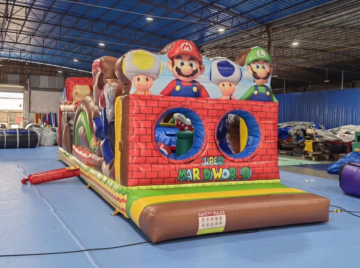 45ft Mario Brothers Obstacle Course (Double Lane) in Chandler