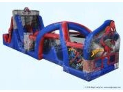 Spider man obstacle course just arrived
