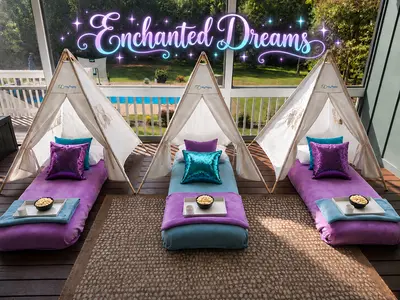 The Glamping Sleepover (Party of 6) in Beauregard