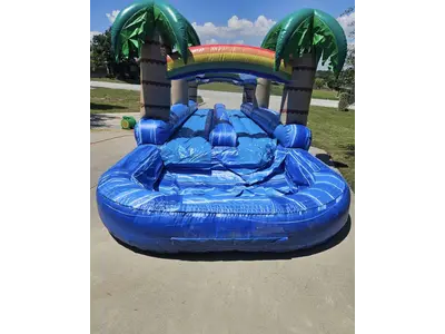Tropical Dual Lane Slip n Slide