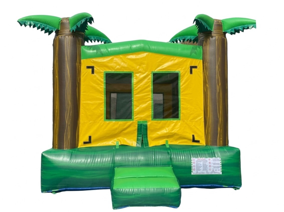 13’x13’ Tropical Palmtrees Bounce House in Riverside