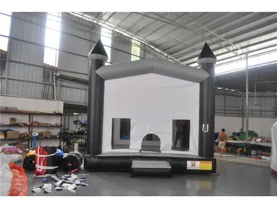 #115 Black , Silver and White castle in San Antonio