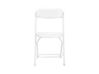 White Folding Chair in castleton