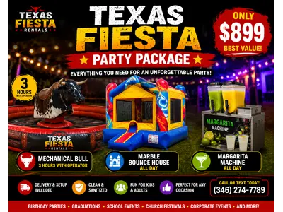 Texas Fiesta Party Package Houston TX in Hempstead