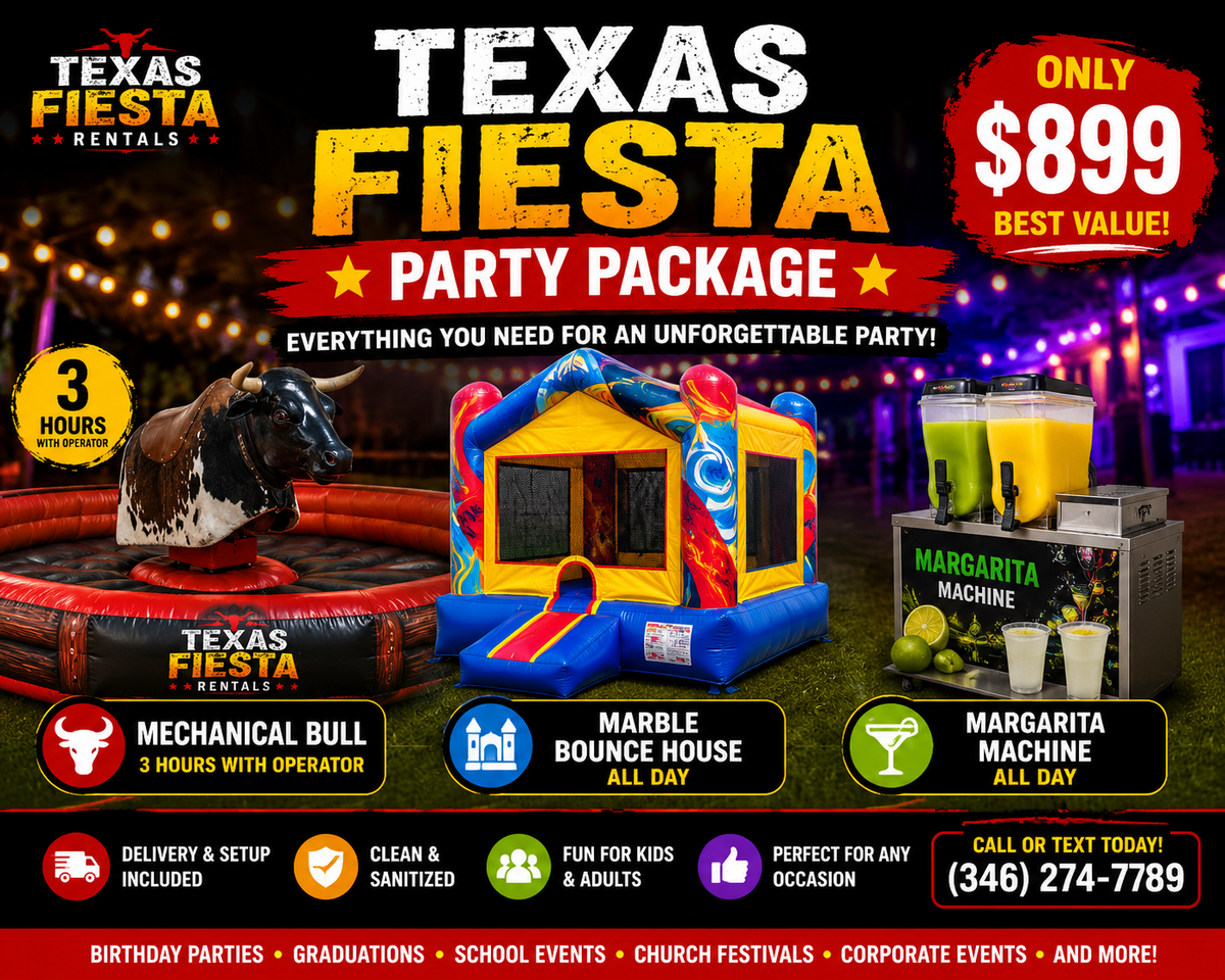 Texas Fiesta Party Package Houston TX in Hempstead