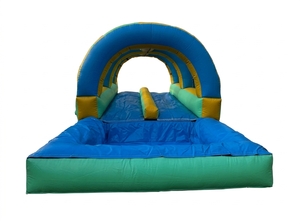 13'x25' Green & Blue Slip N Slide Waterslide
