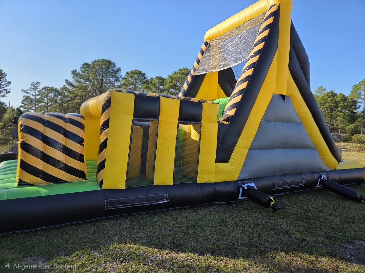Toxic Obstacle Course 15' H x 30' L in Ocean Isle Beach