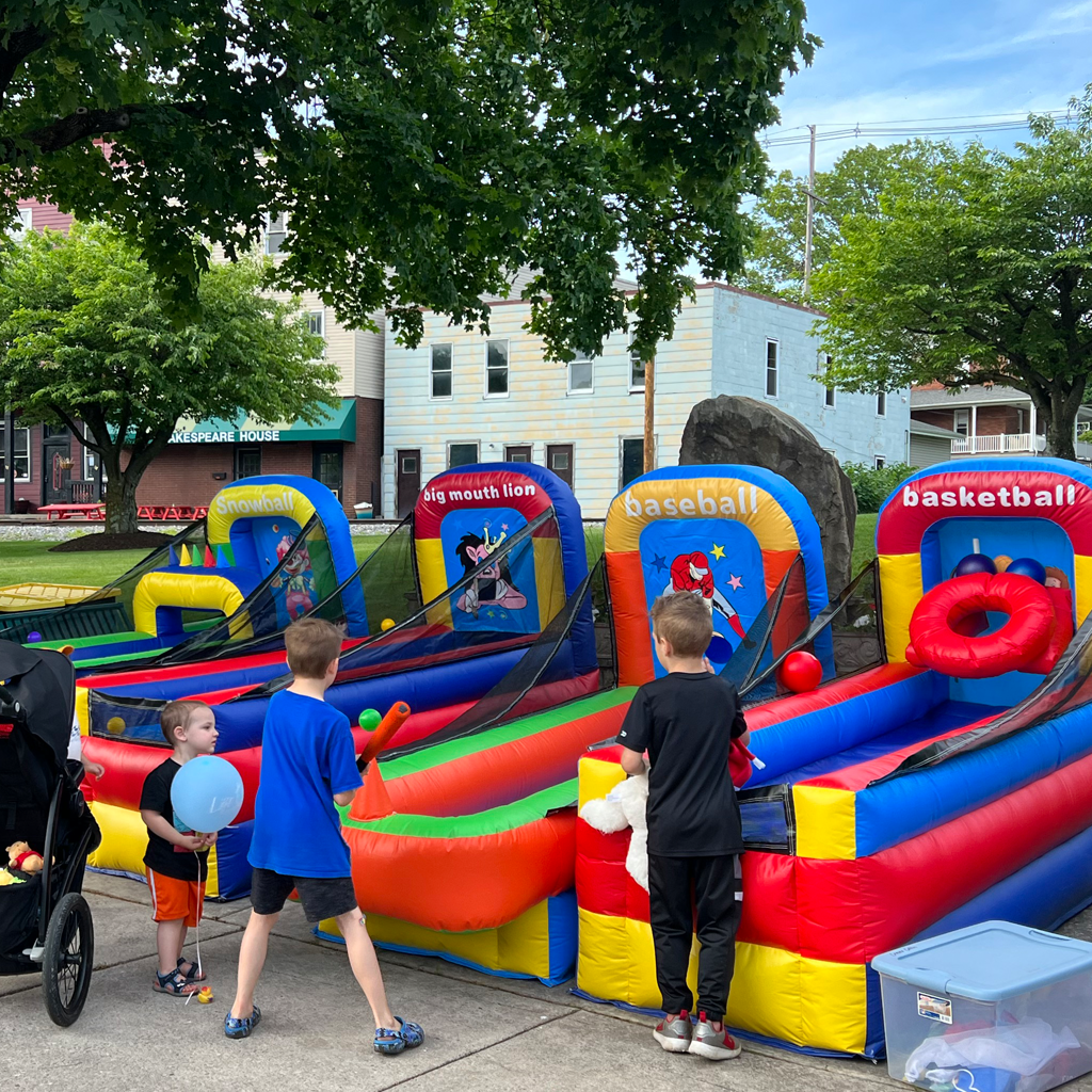 Inflatable Baseball Game