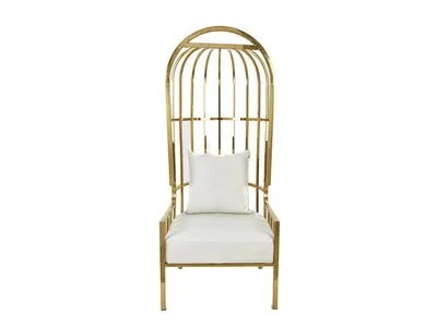 GOLD BIRDCAGE CHAIR