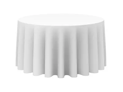 Round Table Cloth in Canadian Lakes