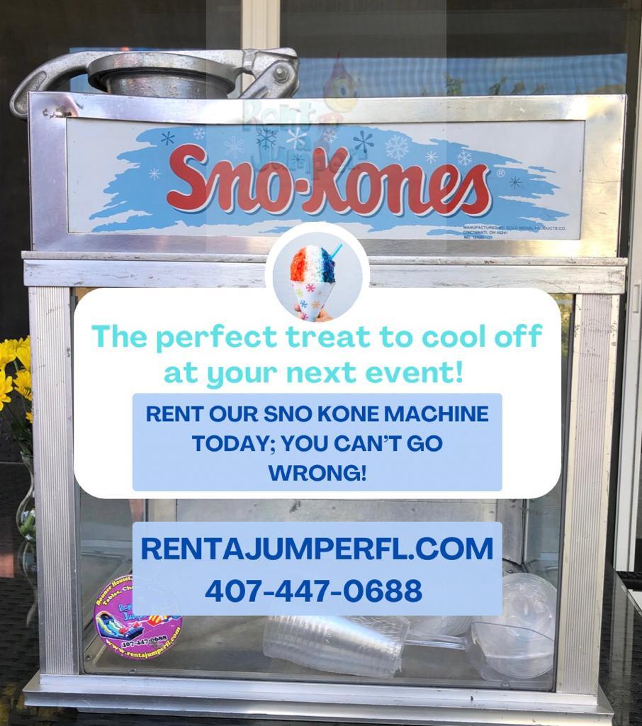 Snow Cone Machine in Conway
