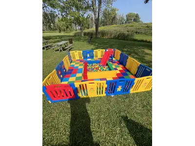 4x4 Ball Pit With Slide in Madison Heights