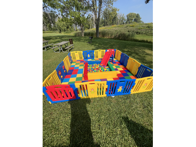 4x4 Ball Pit With Slide