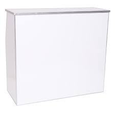 White portable bar in East Hanover