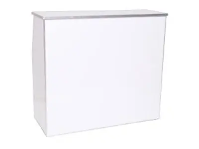 White portable bar in East Hanover