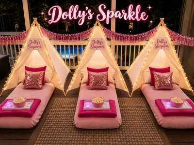 The Glamping Sleepover (Party of 6) in Beauregard
