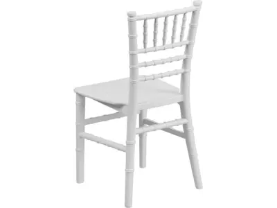 Kids White Resin Chiavari Chair