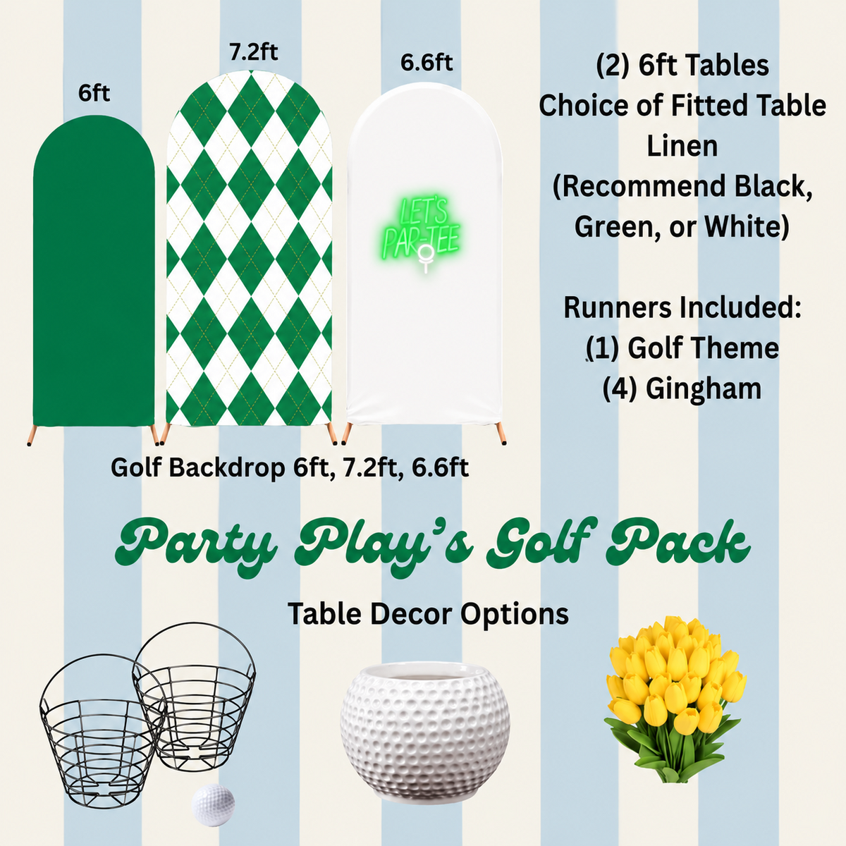 Golf Themed Pack in Tallassee